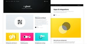Ghost CMS Homepage